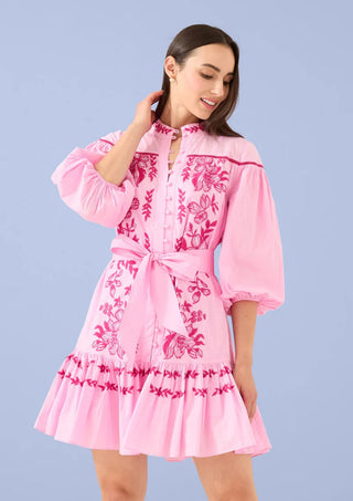Lorianne Dress - Pink Floral