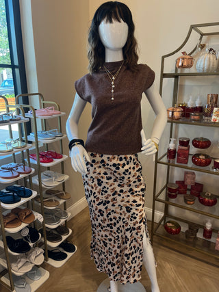 Bailey Skirt - Leopard