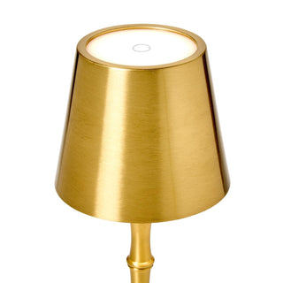Gold Bamboo Table Lamp