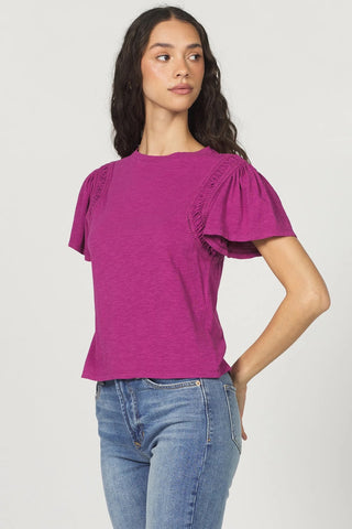 Francie Top - Radiant Orchid