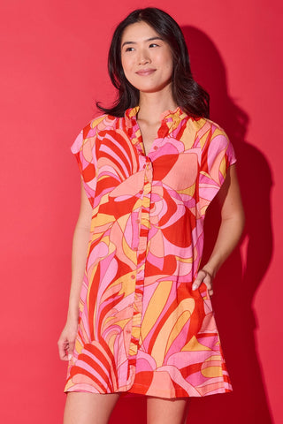 Margot Dress Moroccan Poppy
