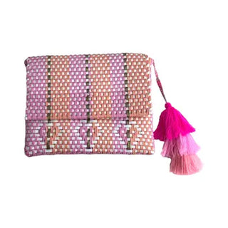 Heart Reflection Clutch - Melon