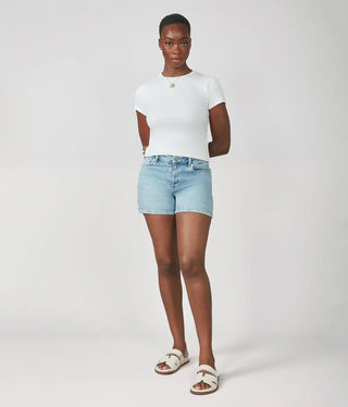 Liana High Rise Short - Crystal Blue