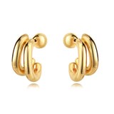 Jaxson Earrings - Gold