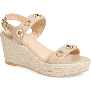 Echo Wedge- Camel Leather