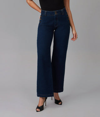 Colette High Rise Wide Leg Jeans
