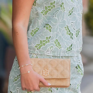 Brynleigh Clutch Crossbody Natural