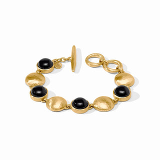 Solara Stone Bracelet- Obsidian Black