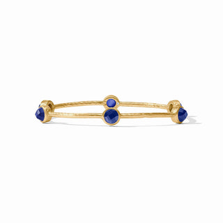 Milano Luxe Bangle- Iridescent Sapphire Blue