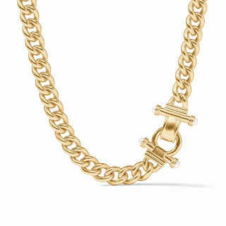 Dolce Demi LInk Necklace- Pearl