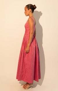Gala Maxi Dress - Ruler Red