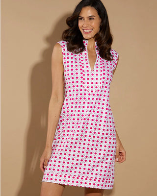 Kristen Dress - Petite Ratta Raspberry Gold