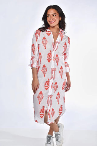 fish dress red Joiemont Womens Koi Fish Sleeveless Long Strap Dress High Waist 3D Fish Maxi Cami Dress(0625-Red-L) at Amazon Women's Clothing store