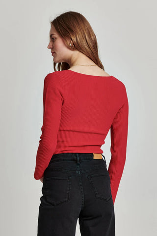 Blakeley Top - Garnet