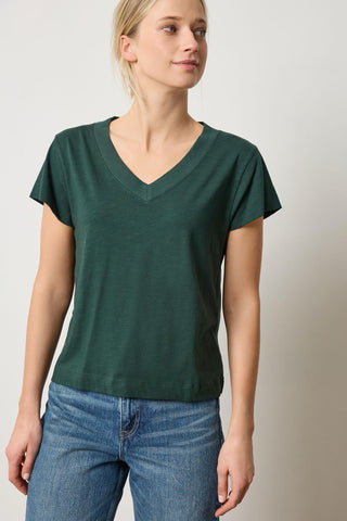 Relaxed V-Neck - Spruce
