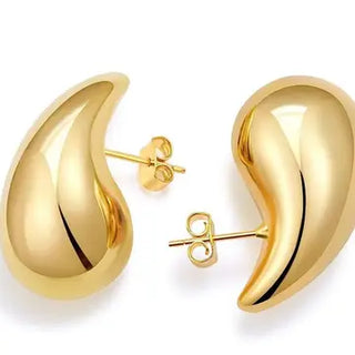 Ella Raindrop Earring - Gold - 20mm