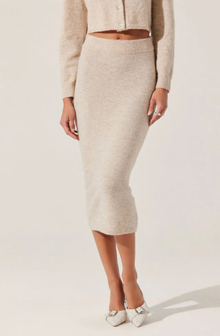 Karsyn Skirt - Oatmeal