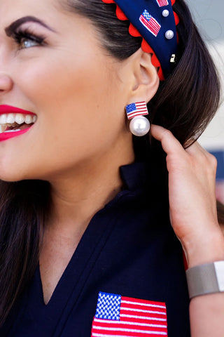 Flags w/ Pearls