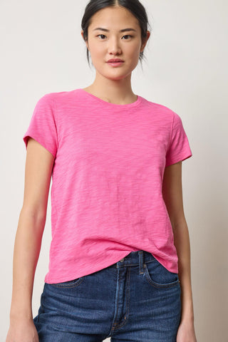 Short Sleeve Back Seam - Rosebud