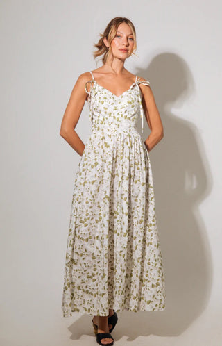 Gabriella Maxi - Flower White