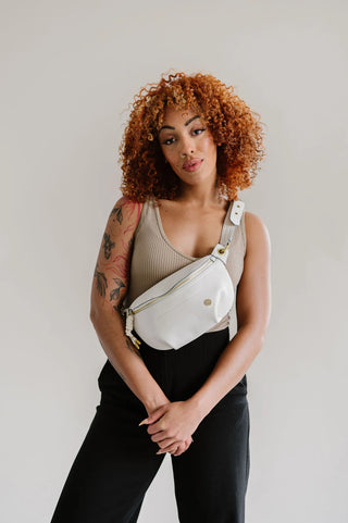 Catherine Belt Bag- Cream