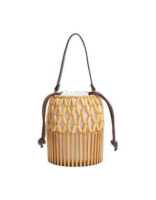 Naomi Natural Vegan Wooden Bamboo Top Handle