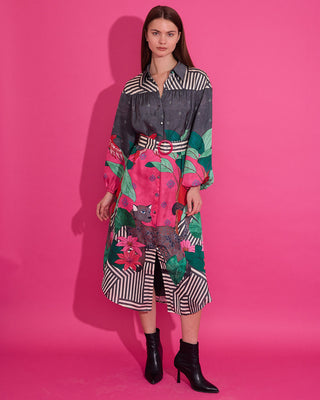 Jane Dress - Colony Stripe