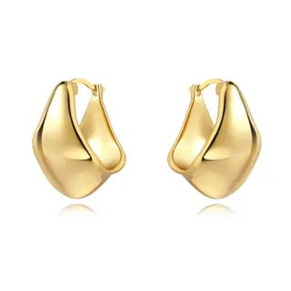 Carson Hoop Earring - Gold