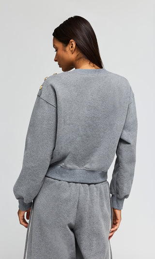 Elinor Sweatshirt - Heather Graphite