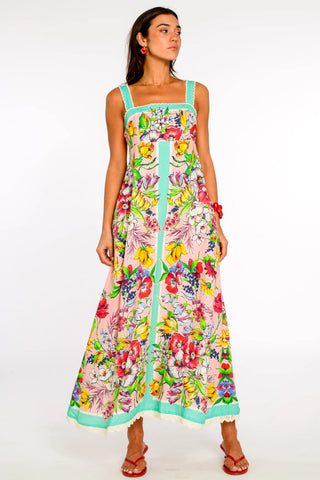 Annalisa Dress- Vintage Scarf
