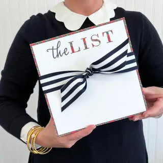 Tartan List Slab Notepad