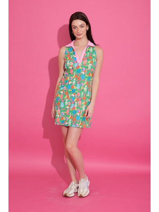 Azalea Dress - Green Chantilly
