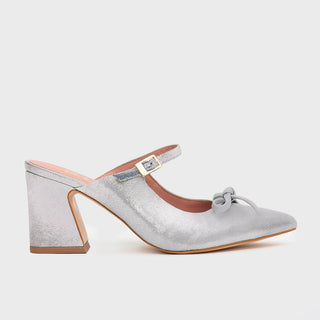 Retro Sweet Rainbow Pump- Platinum