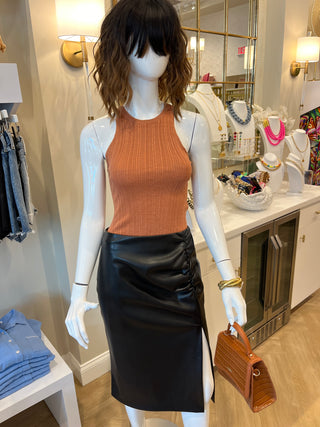 Linen Ribbed Tank