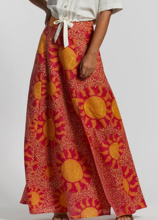 Always Sunny Nora Skirt - Cardinal