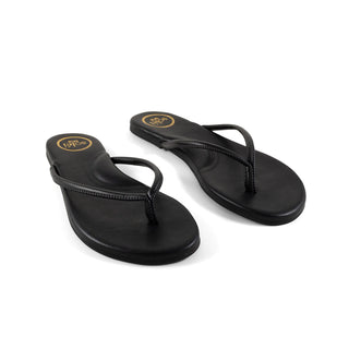 Vivie Black Flipflops