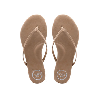 Copa Flip Flop- Tan Suede