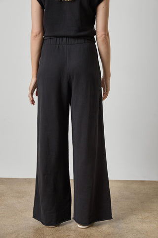 Full Length Terry Pant- Black