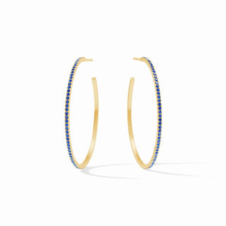 Windsor Hoop-Sapphire Blue-L