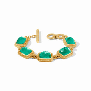 Cheval Stone Bracelet - Green - OS