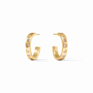 Rainbow Hoops- Champagne Radiance