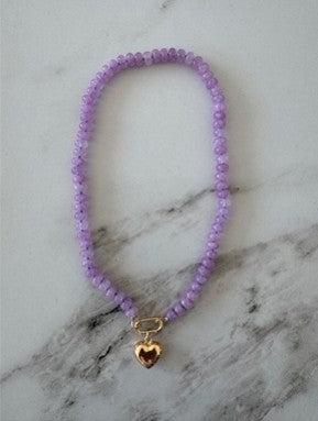 Why Knot? Necklace - Lavendar
