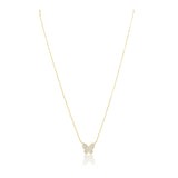 Elsie Pave Butterfly Necklace