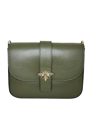 Bee Medium Purse-Olive