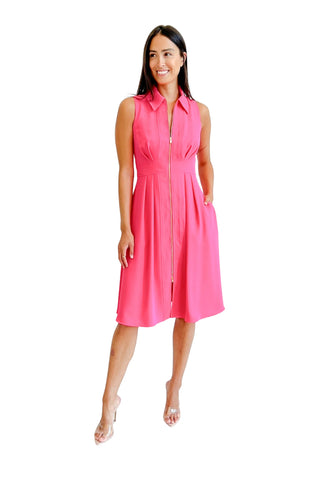 Farfalla Dress- Magenta Milano