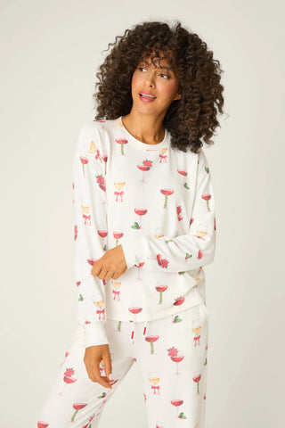 PJ Top - Let's Get Toasty - Ivory