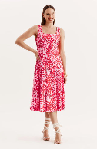 Ginny Cotton Dress - Multi