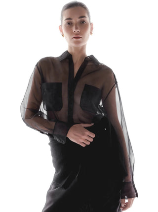 Malina Shirt- Black Onyx