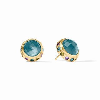 Rainbow Stud- Iridescent Montana Blue
