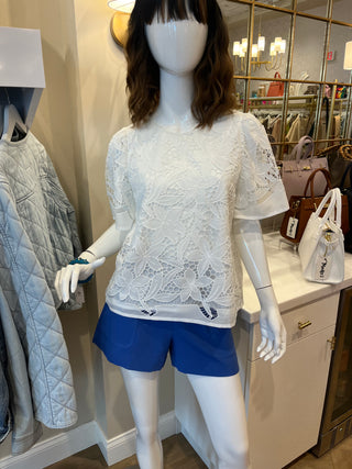 Lace Top - White